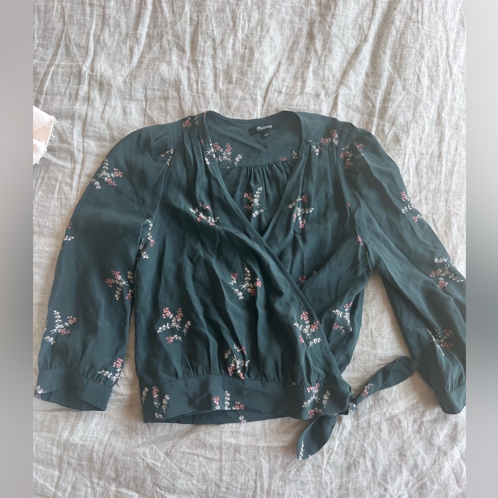 Madewell Silk Top Size S